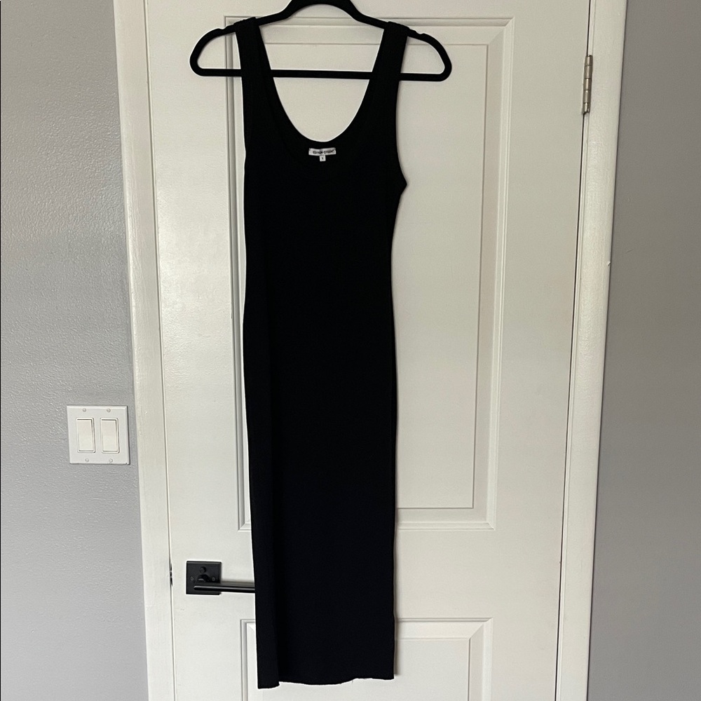 Cotton Citizen Black Midi Dress